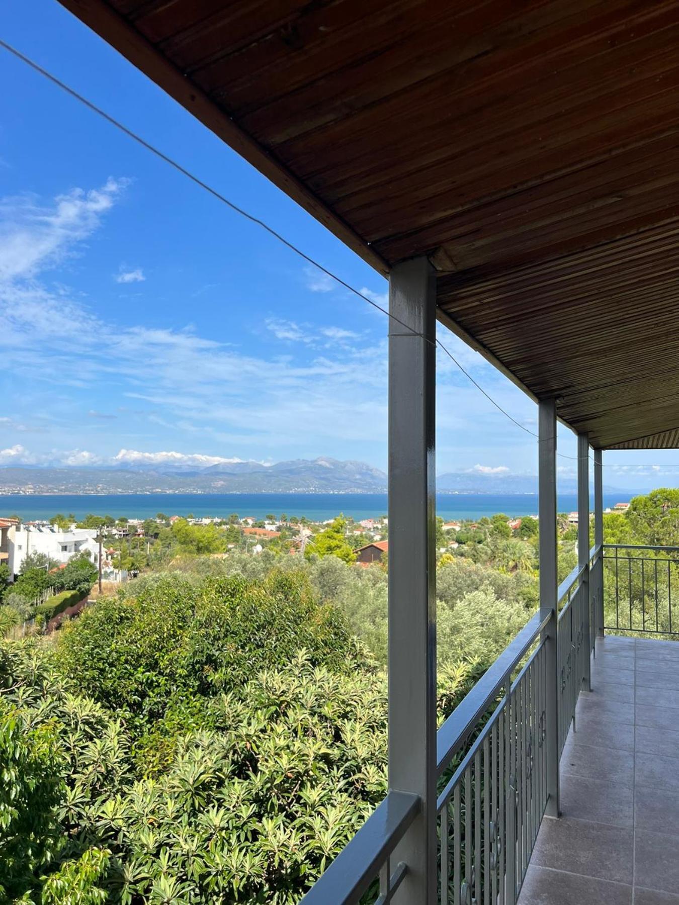 Villa Xenia'S Seaview House Paralia Avlidhos Exterior foto
