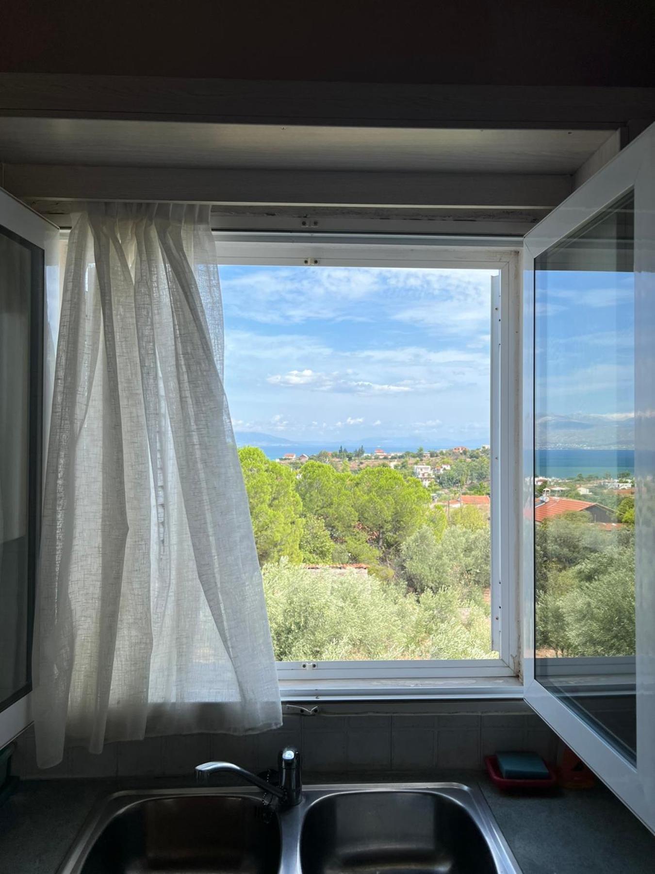 Villa Xenia'S Seaview House Paralia Avlidhos Exterior foto