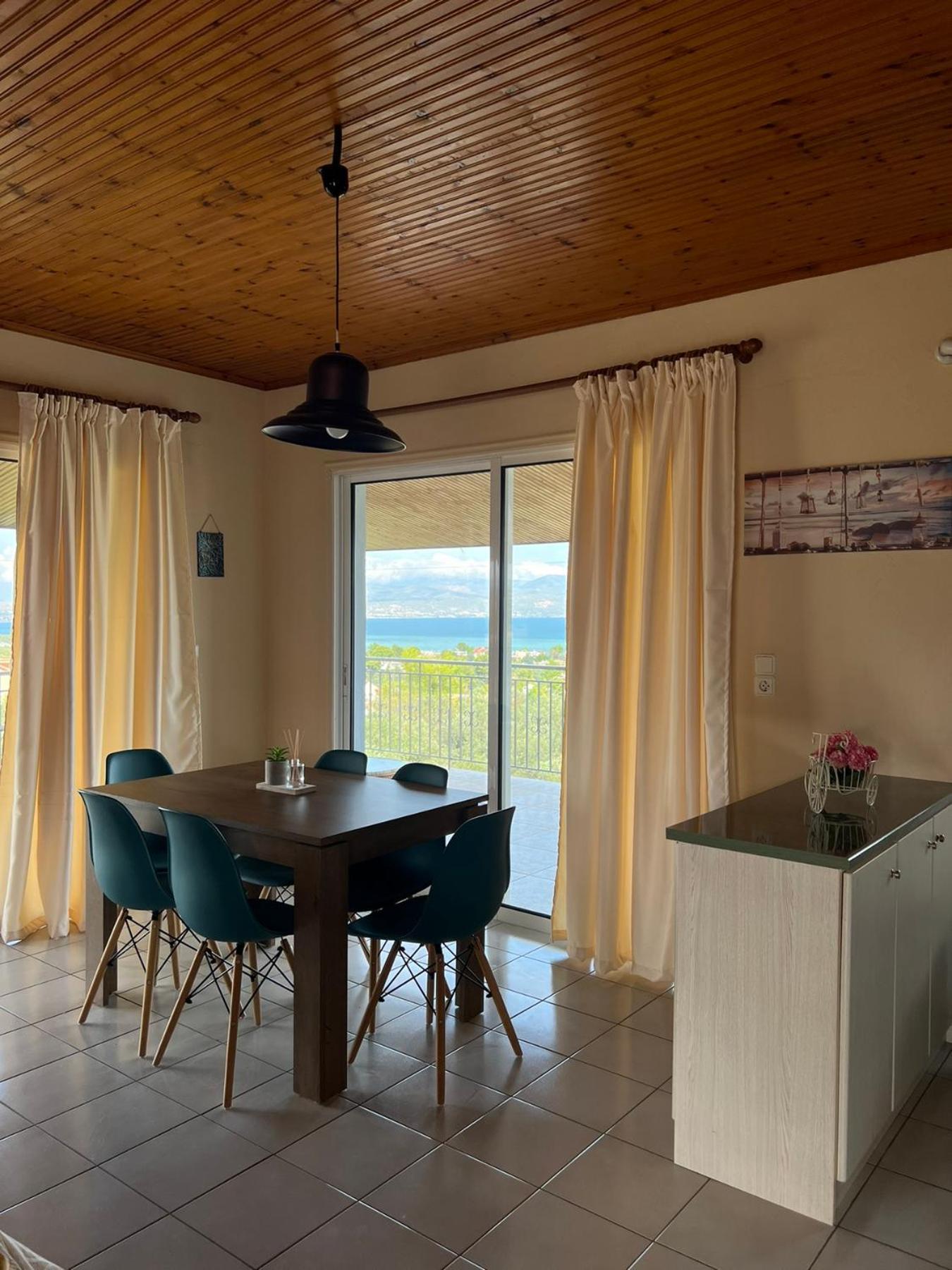 Villa Xenia'S Seaview House Paralia Avlidhos Exterior foto