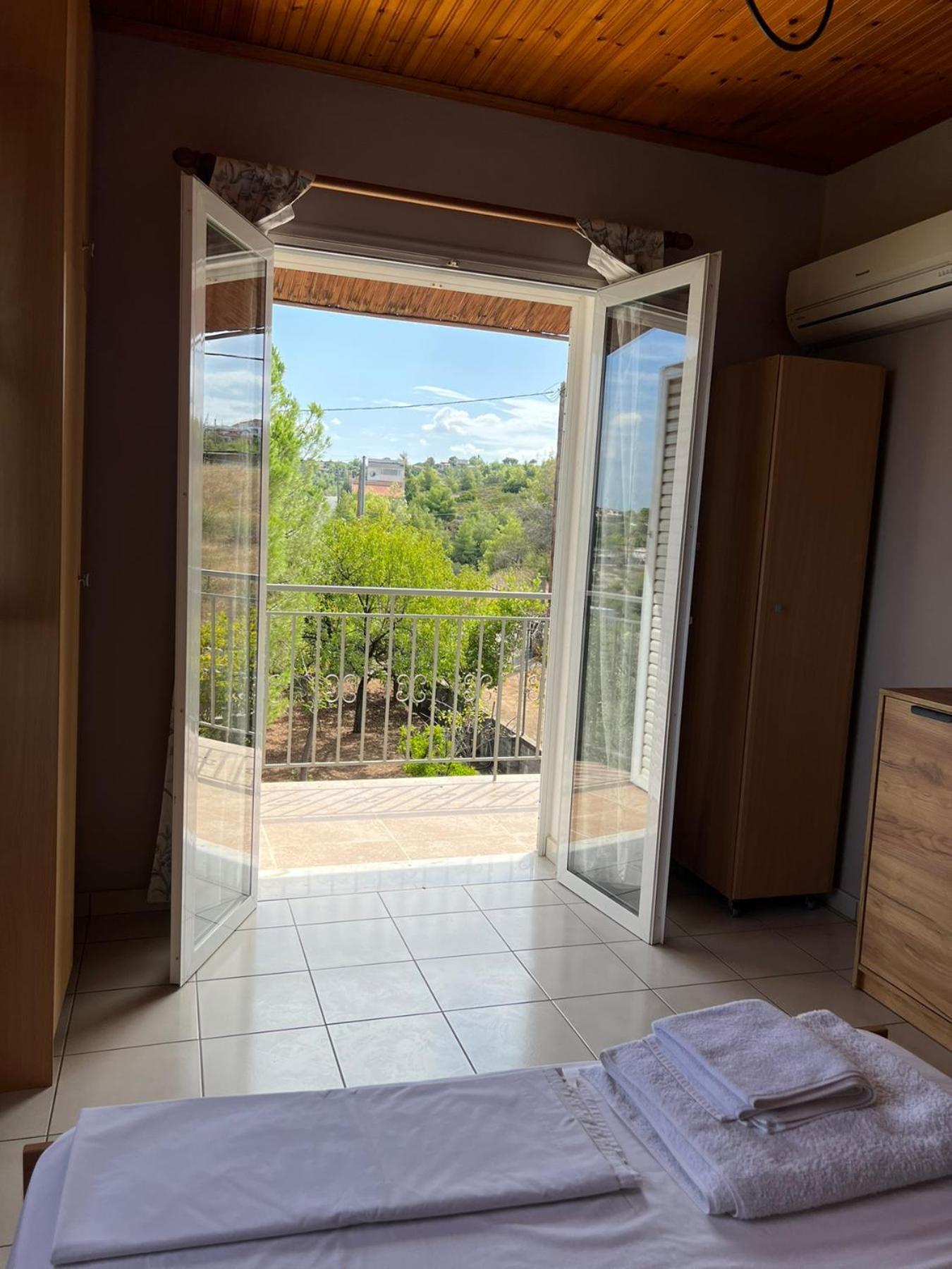 Villa Xenia'S Seaview House Paralia Avlidhos Exterior foto